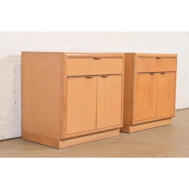 1980s Drexel Heritage Modern Art Deco Nightstands, Pair For Sale - Image 16 of 16