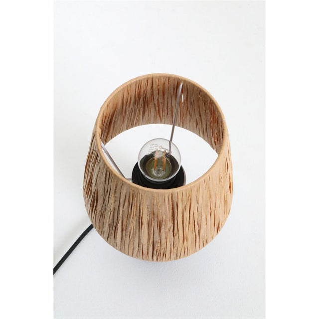 Danish Blue Series Ceramic Table Lamp from Søholm, 1960s For Sale - Image 4 of 13