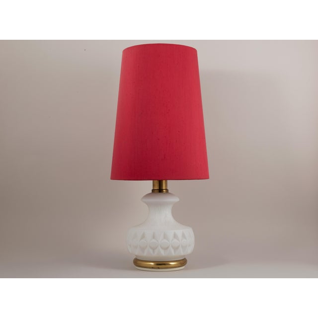 1960s Peill & Putzler Glass Table Lamp With Illuminated Base For Sale - Image 10 of 12