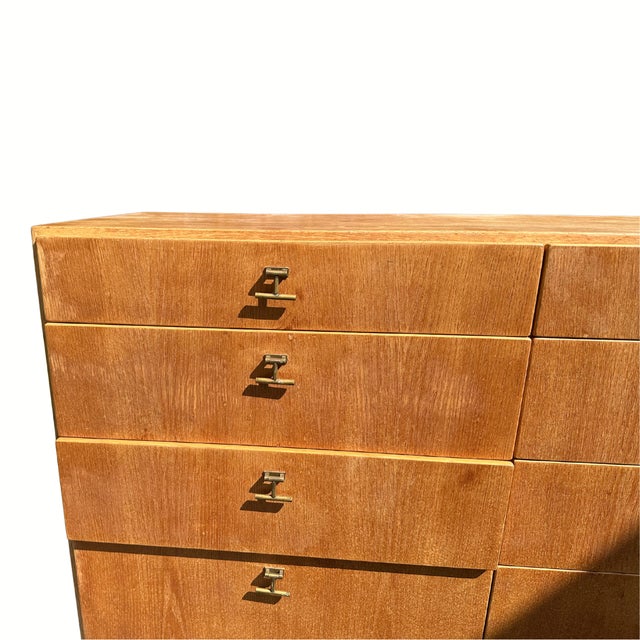 FDB Møbler Børge Mogensen Chest of Drawers on China Legs Made of Oak by FDB Møbler 1950s For Sale - Image 4 of 10