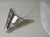 Silver 1930s French Art Deco Wall Sconces by Les Etablissements Donna France - a Pair For Sale - Image 8 of 10