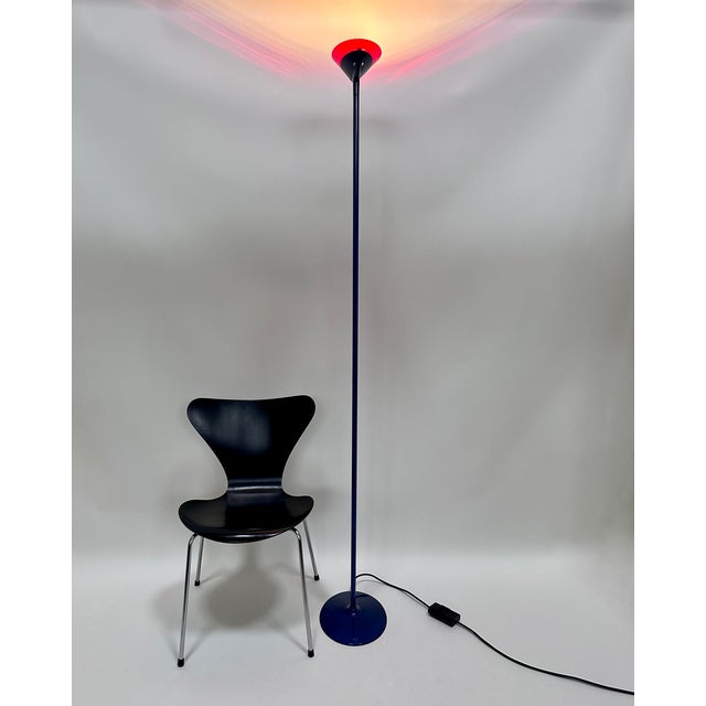 Minimalist Dimmable Halogen Floor Light from Luceplan, Italy, 1990s For Sale - Image 6 of 18