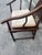 Baker Furniture Company Mid 20th Century Michael Taylor for Baker Asian Inspired Horseshoe Back Single Chair For Sale - Image 4 of 12