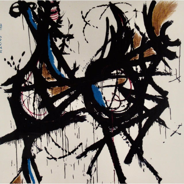 Postmodern Marino Marini Impressionabilita 1969 Original Print For Sale - Image 3 of 7