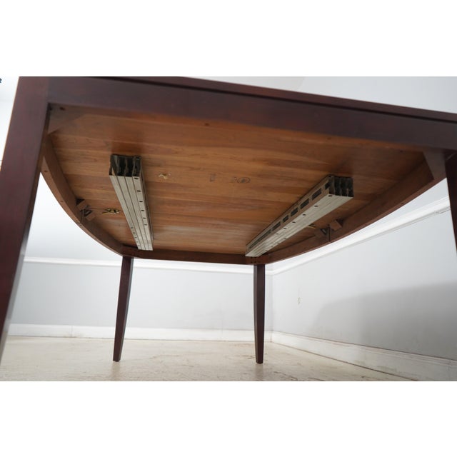 Stickley Metropolitan Cherry Dining Table For Sale - Image 9 of 18
