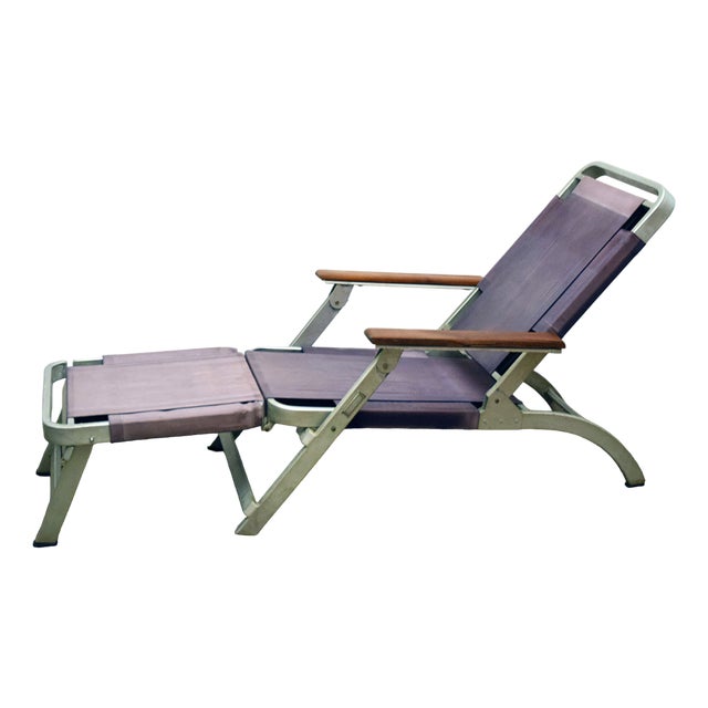 Deck Chair from Transatlantico Michelangelo, 1960s For Sale