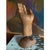 Folk Art Carved Wood Sculpture of Hand For Sale - Image 4 of 12