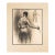 Study of Man With Bullwhip - John Garth, C. 1930s For Sale