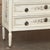 Wood French Louis XVI Painted Commode With Carrara Marble For Sale - Image 7 of 18