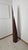 Mid-Century Modern Model Unghia Nail Lipstick Floor Mirror in Brown For Sale - Image 3 of 15