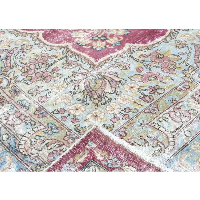 1950s Persian Kerman Rug For Sale - Image 4 of 7