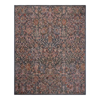 Loloi Winchester Denim / Sunset 2'-6" x 10'-0" Runner Rug For Sale