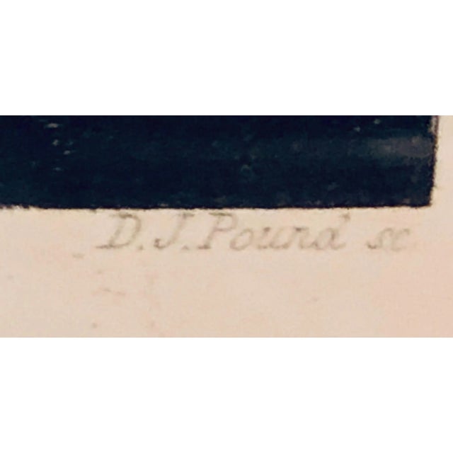 19th Century Diminutive Etching of Magdelena in a Gilt Frame Signed G. Batoni For Sale - Image 5 of 6