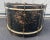 An antique large wood bass drum, measuring 26" x 17" (18 1/2" including the tightening turnbuckle). This great vintage...