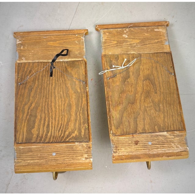 Gustavian (Swedish) Twin Mirror with Candleholder, 1890s, Set of 2 For Sale - Image 3 of 4
