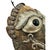 Early 20th Century Early 20th Century Tibetan Buddhist Kapala Turtle Shell Ritual Mask For Sale - Image 5 of 13