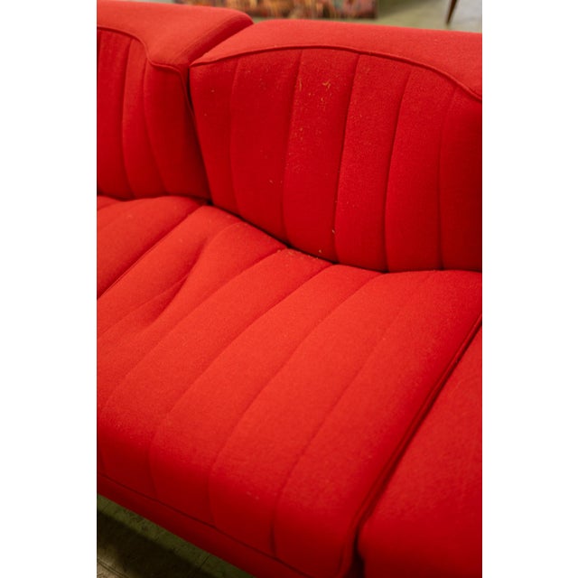 Textile Model 9000 Modular Sofa Set from Tito Agnoli Arflex, 1970s, Set of 6 For Sale - Image 7 of 14