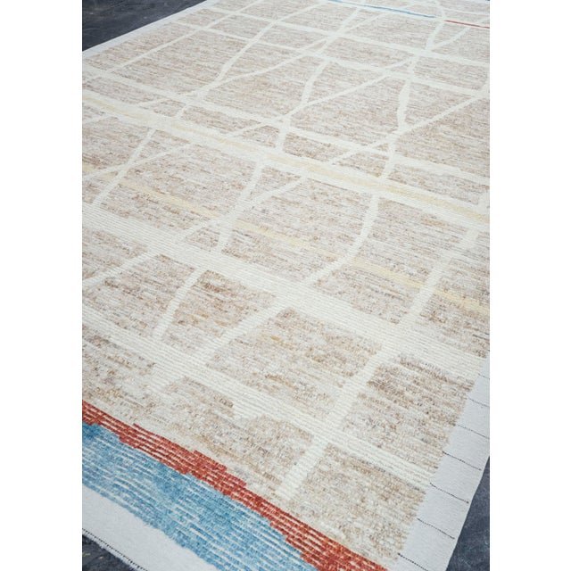 Textile Turkish Tulu Handmade Rug 9'7" x 14'7" #20282 For Sale - Image 7 of 8