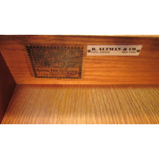 1950s Silver Service Mahogany Chest by Beacon Hill Furniture For Sale In Portland, ME - Image 6 of 11