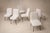 Set of Six Dining Chairs in Metal and Boucle by Carlo Hauner, Brazil, 1950s For Sale - Image 15 of 18
