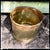 19th C. Hammered Brass & Copper Bucket For Sale - Image 9 of 10
