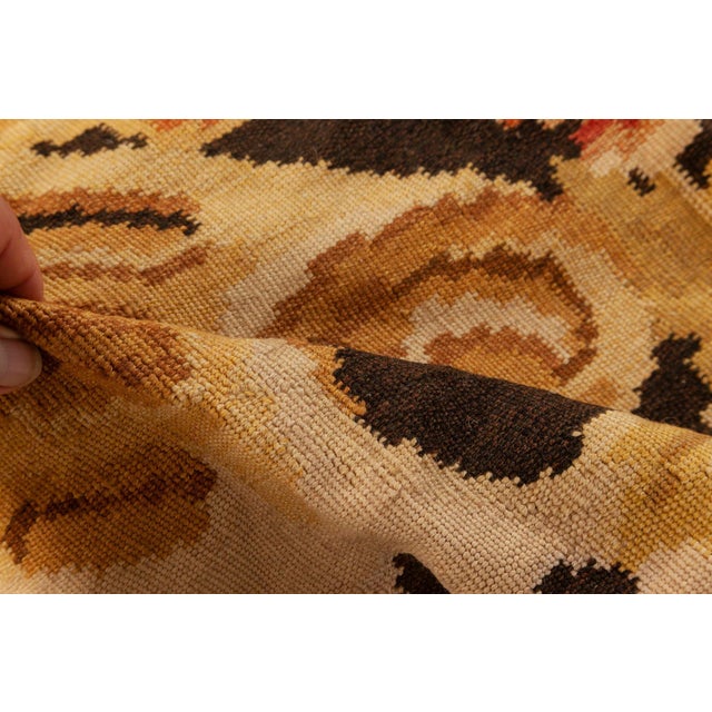 Traditional Contemporary Bessarabian Floral Flat Weave Rug by Doris Leslie Blau For Sale - Image 3 of 7