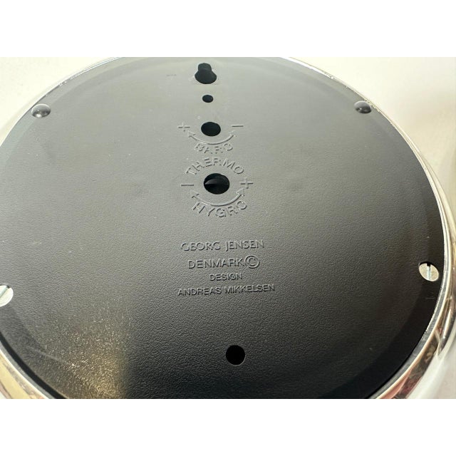 Vintage Donut Wall Clock and Thermometer by Andreas Mikkelsen for Georg Jensen, 1990s, Set of 2 For Sale - Image 9 of 10