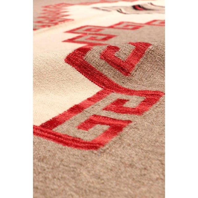 Tuscany Wool Mocha Area Rug, 8' 3'' X 9'10'' For Sale - Image 4 of 6