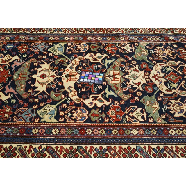 Vintage Shirvan Rug 4'0'' x 6'3'' For Sale - Image 10 of 12