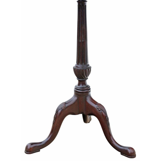 Antique Cuban Carved Mahogany Wine Table, 19th Century For Sale - Image 6 of 9