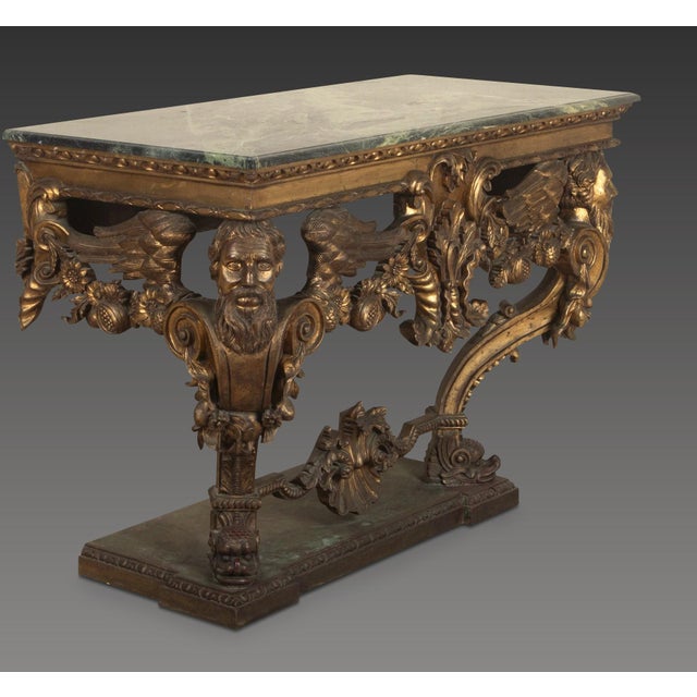 Rococo 18th Century Italian Console Table For Sale - Image 3 of 13