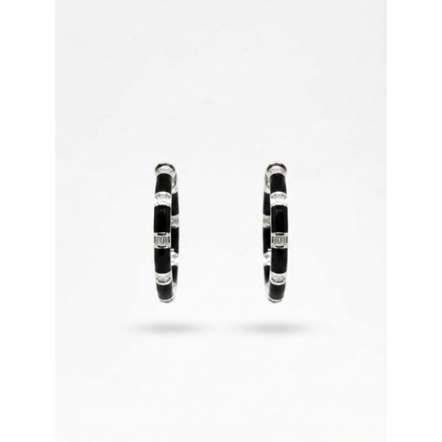 Gemstone 18k Gold Diamond 0.74ct Stud Earrings, Timeless Elegance For Sale - Image 7 of 8