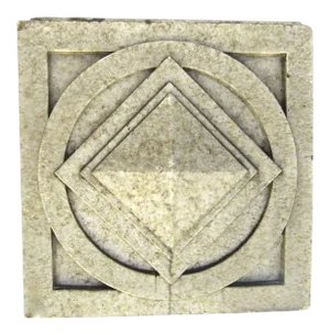Large Glazed Terra Cotta Square Fragment Denver Pottery Works c 1900