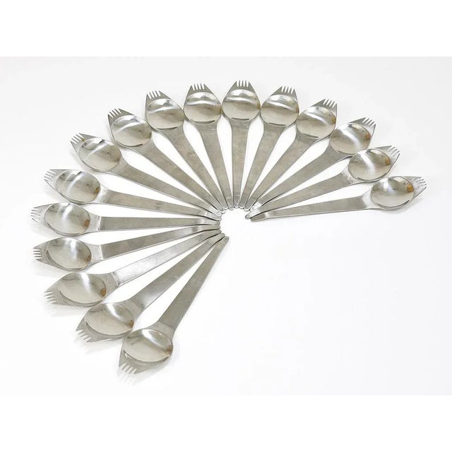 Metal Mid-Century Party Spork from Amboss For Sale - Image 7 of 11
