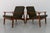 Brown Danish Modern Teak Lounge Chairs, 1960s, Set of 2 For Sale - Image 8 of 18