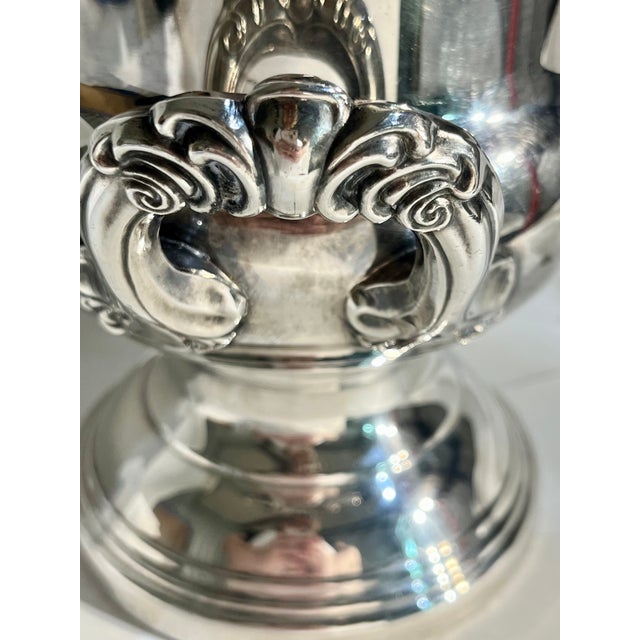 Vintage Silver Plate Ice Champagne Bucket by Leonard For Sale - Image 17 of 17