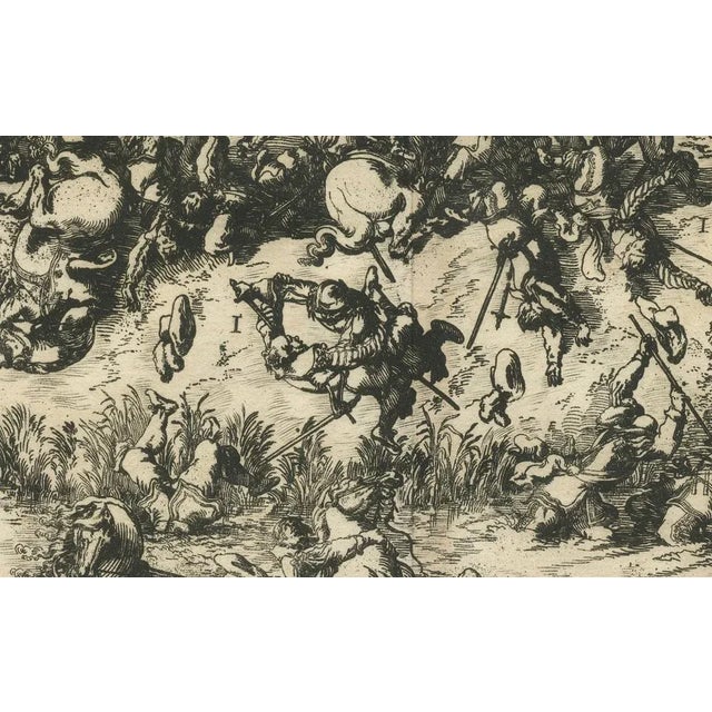 Paper First Sparks of the Eighty Years War in Oosterweel, 1632, Paper For Sale - Image 7 of 9