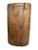 Primitive Wood Vessel. Stands alone or it can hang flat against the wall.