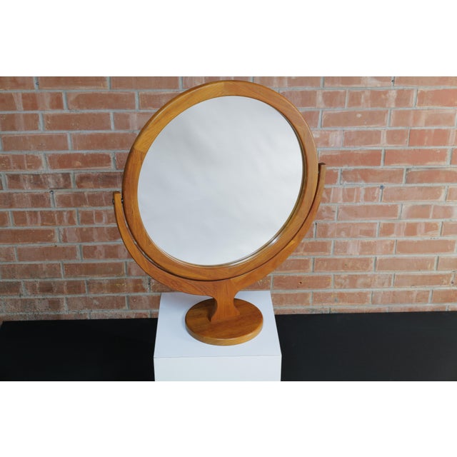 Large Table Top Mirror by Petersen and Hansen For Sale - Image 10 of 17