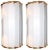 French Lucite Wall Lamps - a Pair For Sale