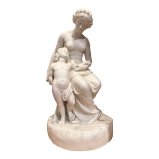 19th Century Bisque Figure For Sale