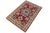 Rustic Southwestern Kazak Red/Beige Wool Rug - 2'9''x4'2'' For Sale - Image 3 of 10