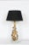 Mid-Century Modern Tall Italian Foliate Tole Table Lamp, circa 1960 For Sale - Image 3 of 13