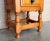 Spanish Honey Tone Narrow Nightstands with Two Drawers, 1920, Set of 2 For Sale - Image 9 of 10