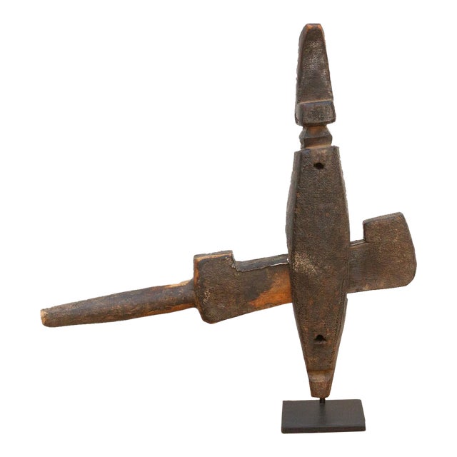 Antique Bamana Playful Spirit Door Lock For Sale