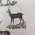 French Antique 18th Century "Le Antilope" Animal Engraving Hand Colored Signed Artwork For Sale - Image 4 of 9