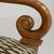 Tan Set of Four Biedermeier Armchairs with Patterned Upholstery, Antique, France, Early 20th Century For Sale - Image 8 of 9