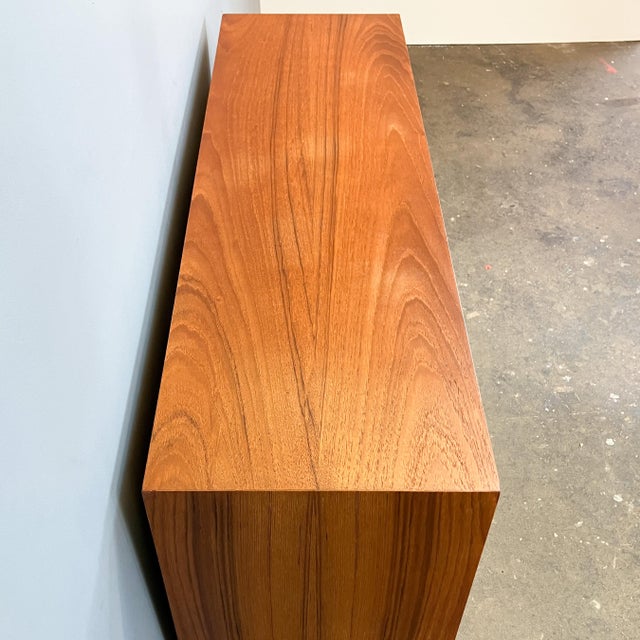 Small Mid-Century Modern Sideboard in Teak, 1960s For Sale - Image 4 of 12