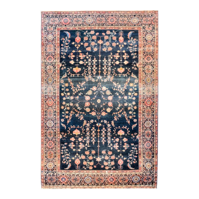 Early 20th Century Sarouk Farahan Rug For Sale