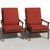 Mid-Century Modern Vintage Danish Lounge Chairs - a Pair For Sale - Image 3 of 6